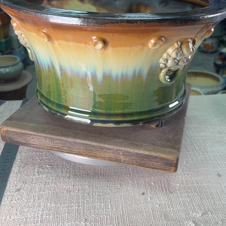 泳坤堂石湾盆陶瓷