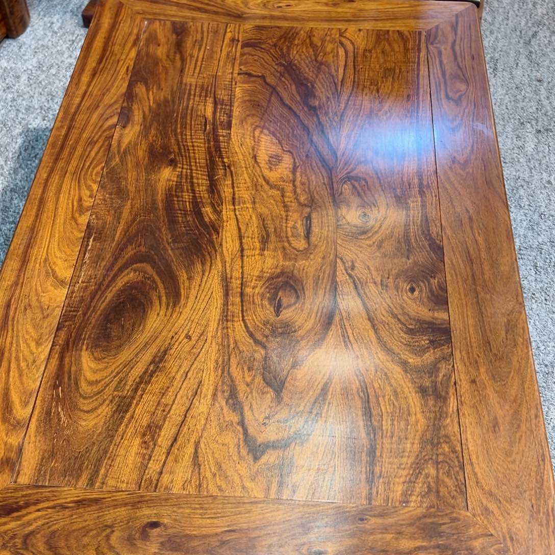 木还**园炕桌工艺品摆件