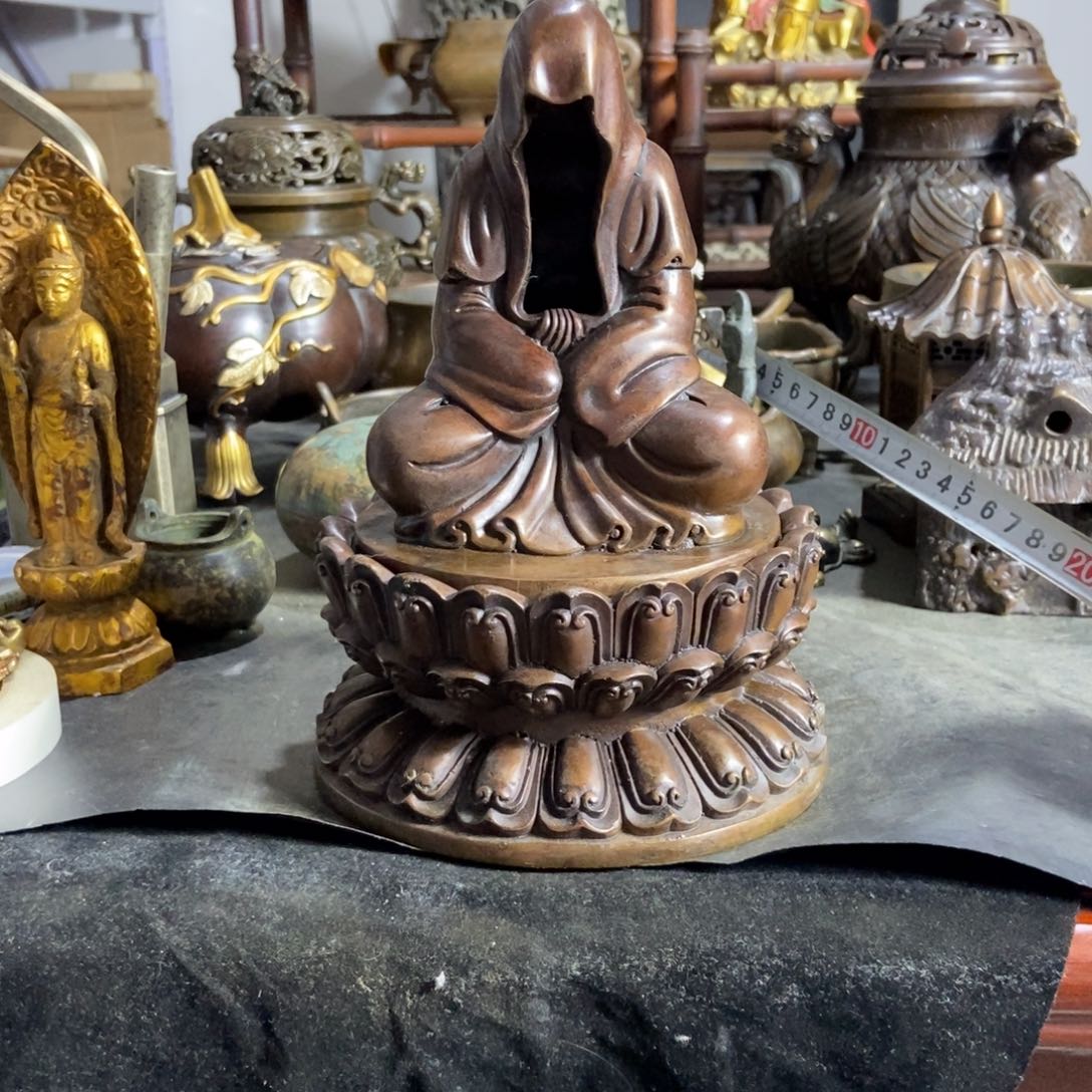 铜器工艺品摆件香炉摆件