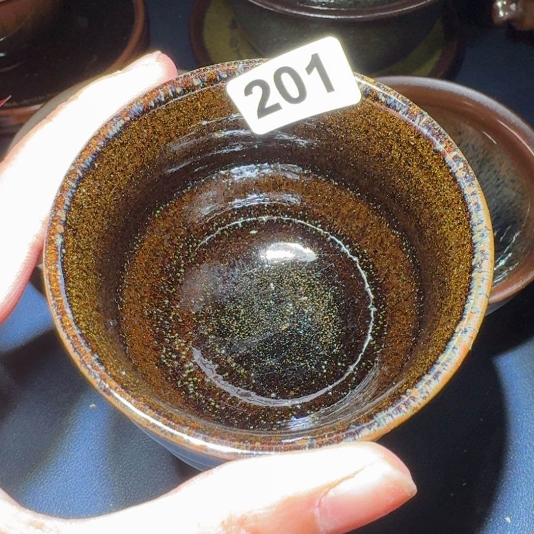 小雨茶盏，手工柴烧，