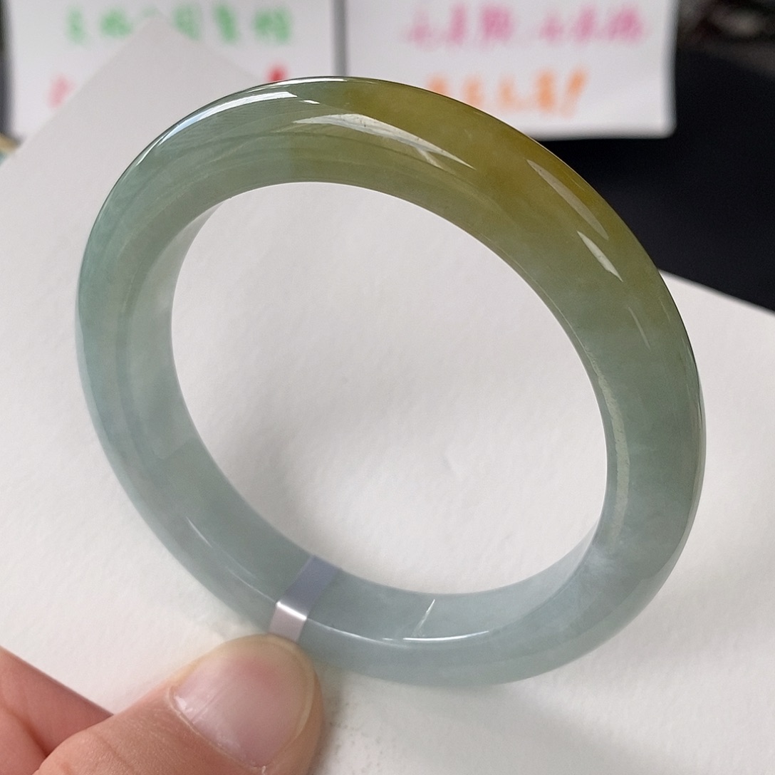 翡翠手镯未镶嵌缅甸翡翠9号
