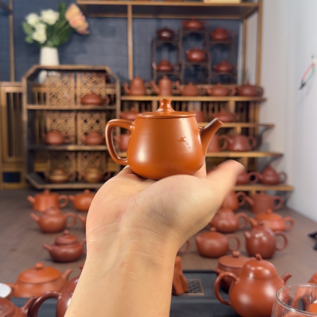 潮州手拉壶全手工石瓢壶