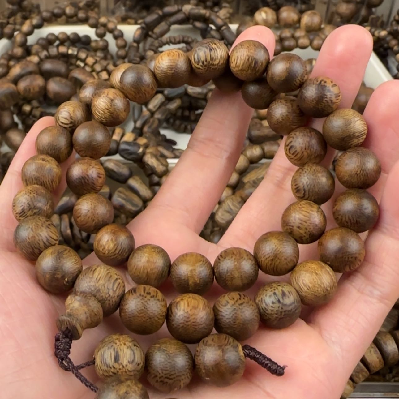 【闪购商品】沉香手串L***o奇楠手串19克卡1.0