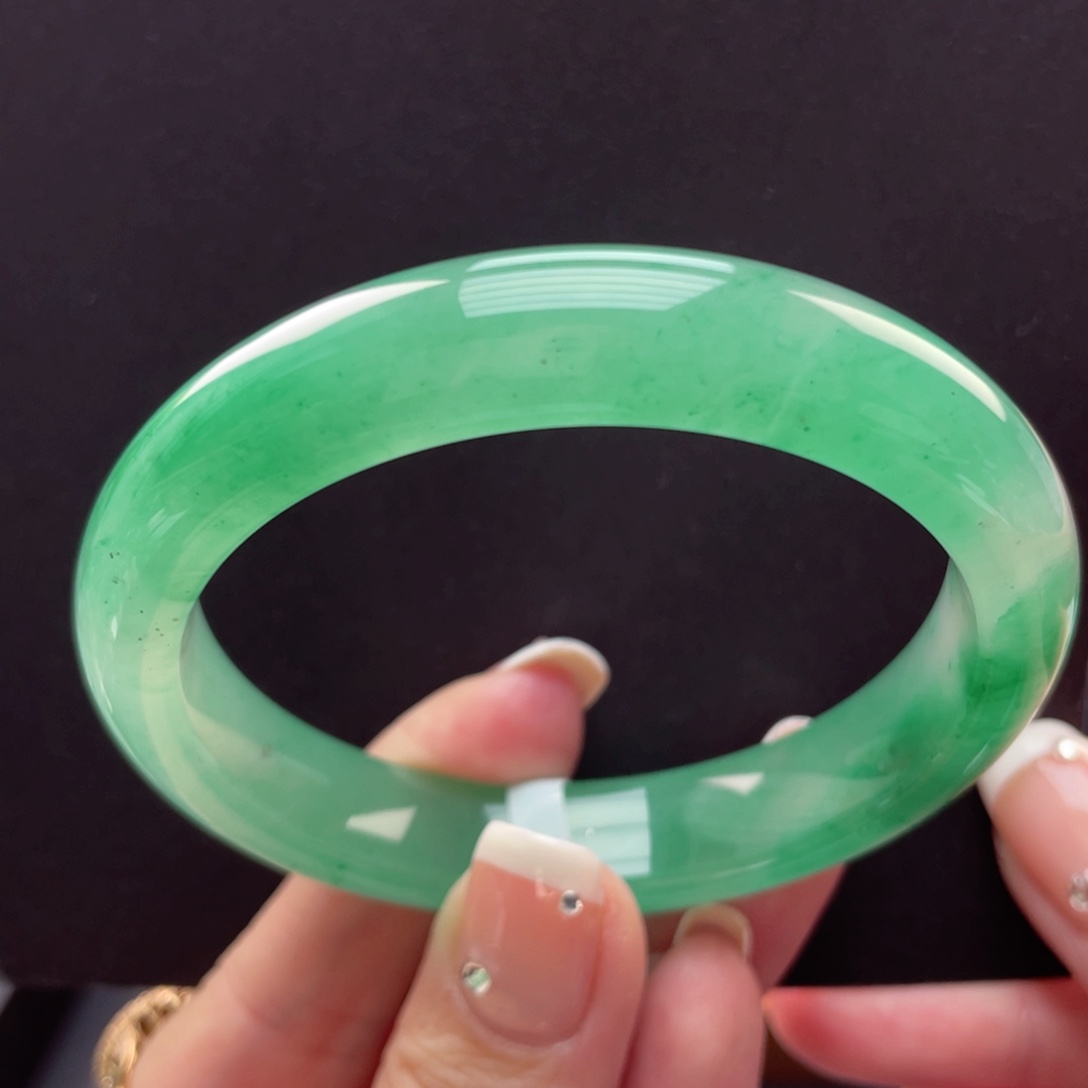 石英质玉手镯未镶嵌瑶**_54-55