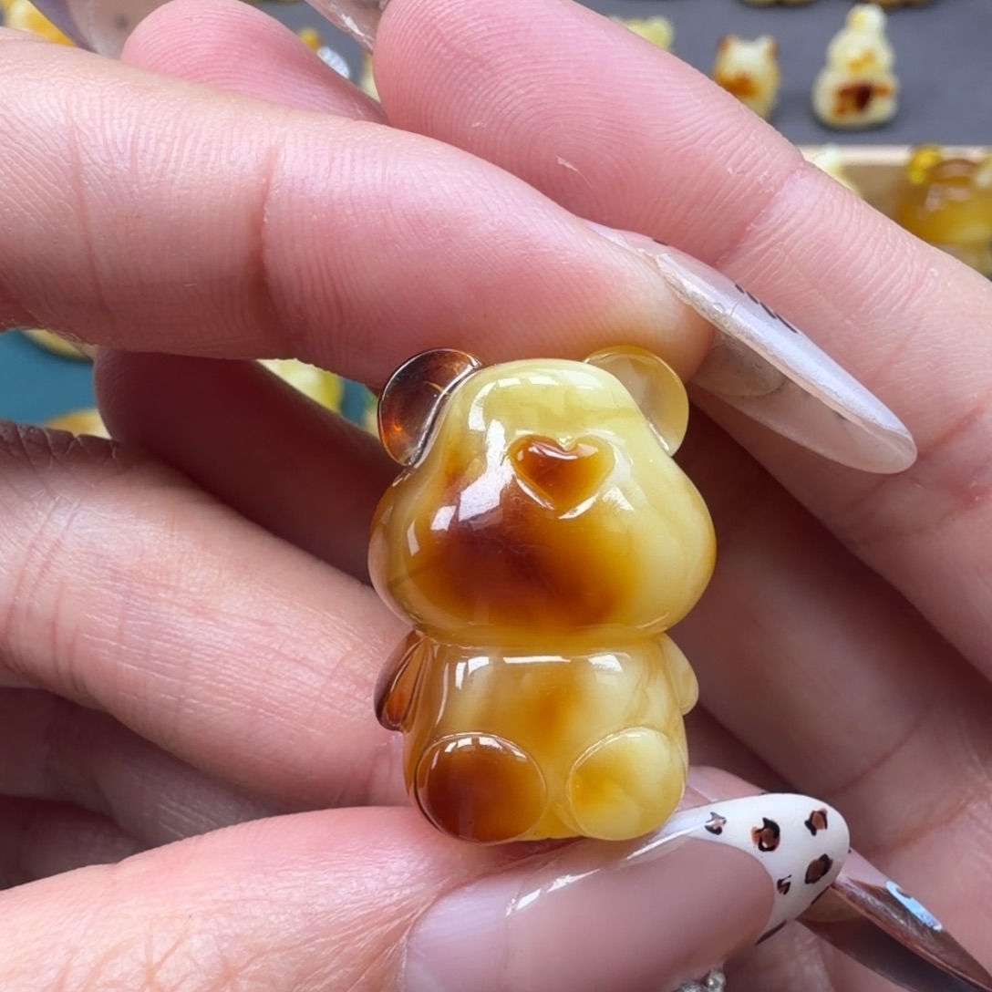 琥珀未镶嵌裸石蜜蜡
