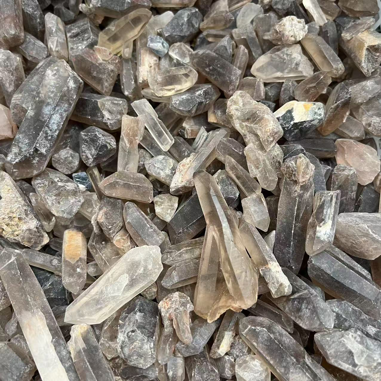 天然水晶定制手工打磨圆珠挂件手链项链
