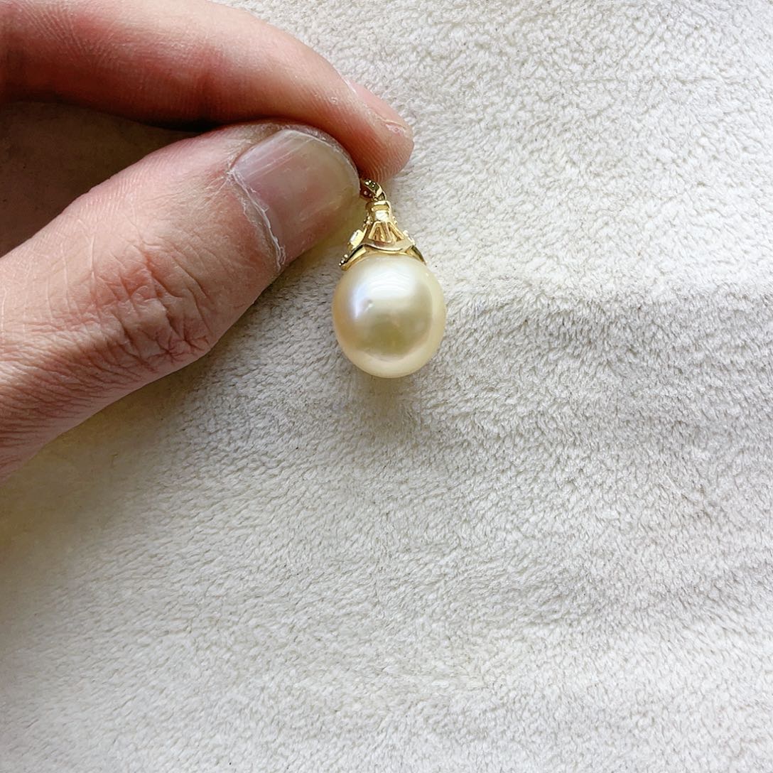 海水珍珠颈饰银S925镶嵌