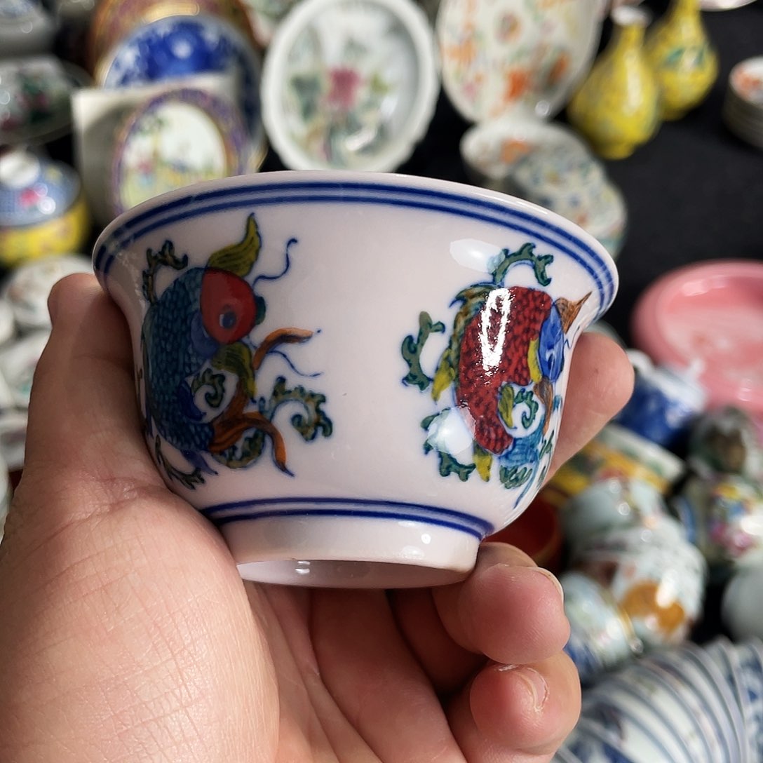 杯景德镇陶瓷艺术品