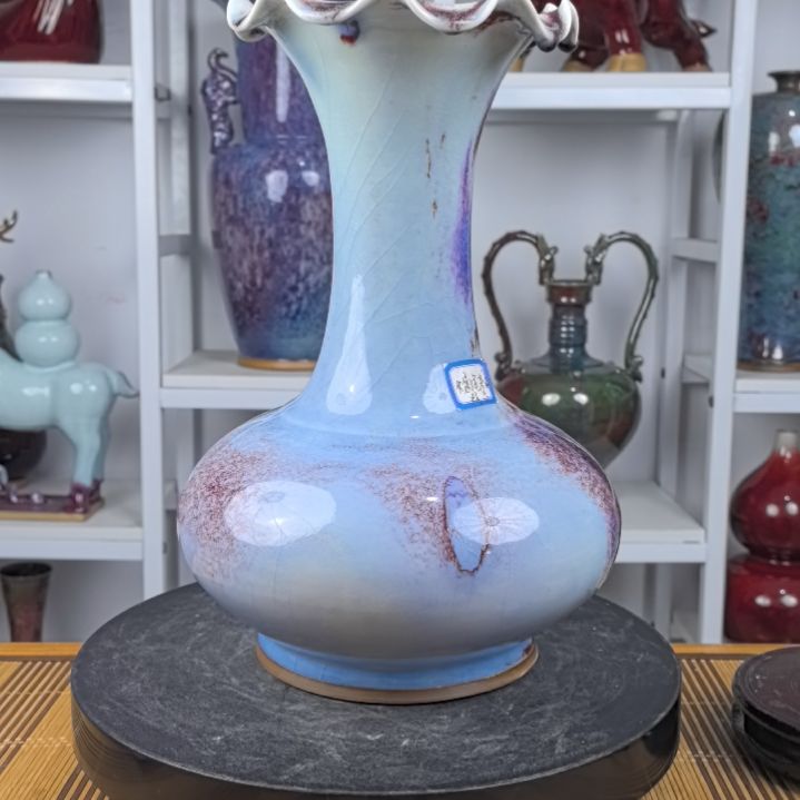 摆件钧瓷摆件神后镇钧瓷