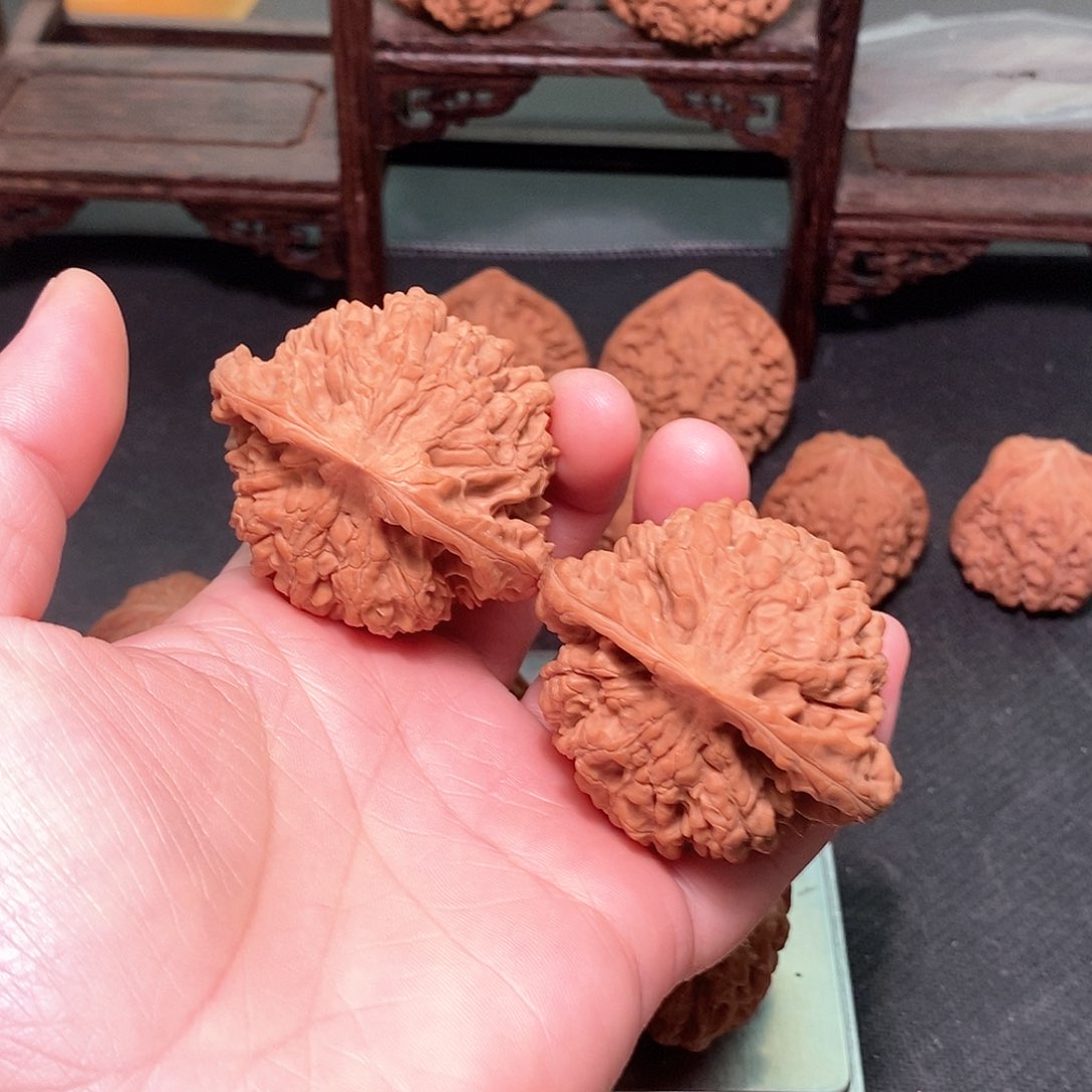 吊坠文玩核桃x***裴官帽52尺