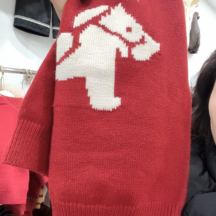 毛衣150码女秋冬装