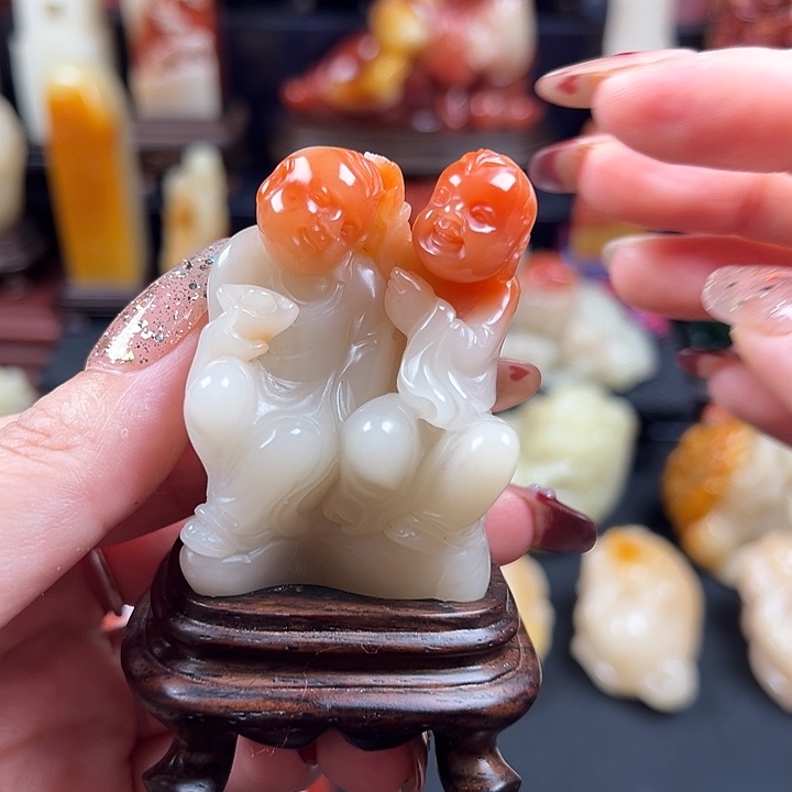 寿山石龙*老性芙蓉石