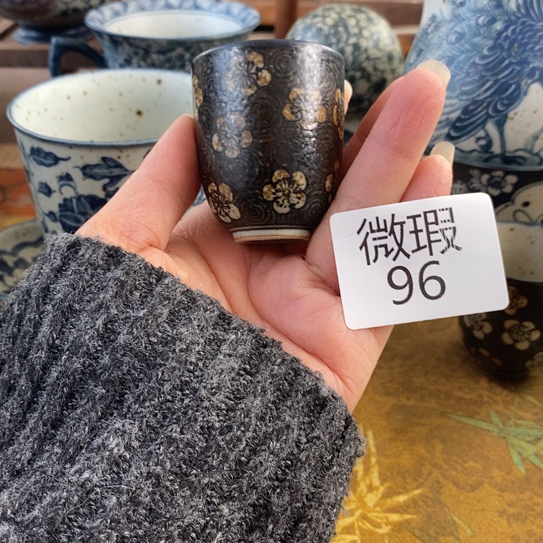 陶手工手绘青花高温陶瓷