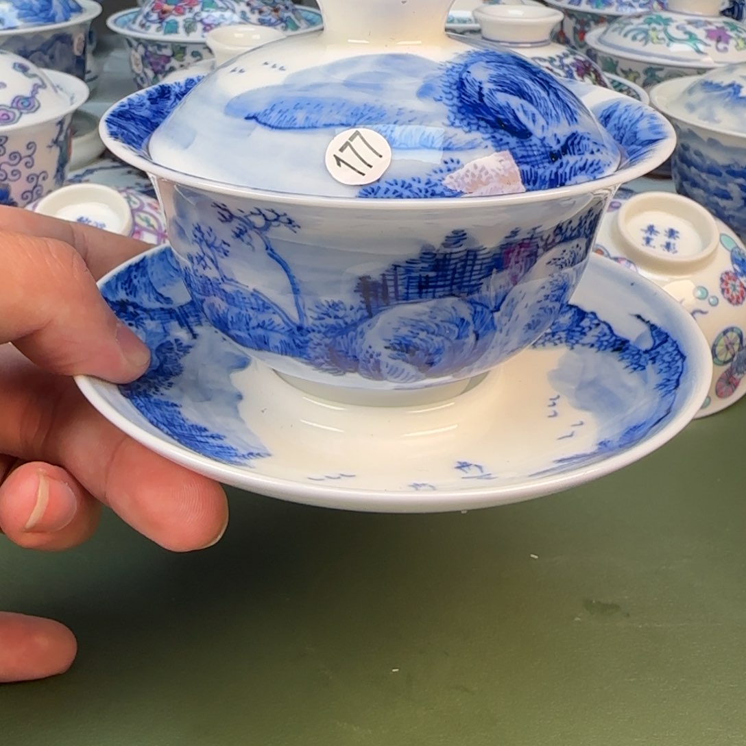 彦祖纯手工手绘茶具177