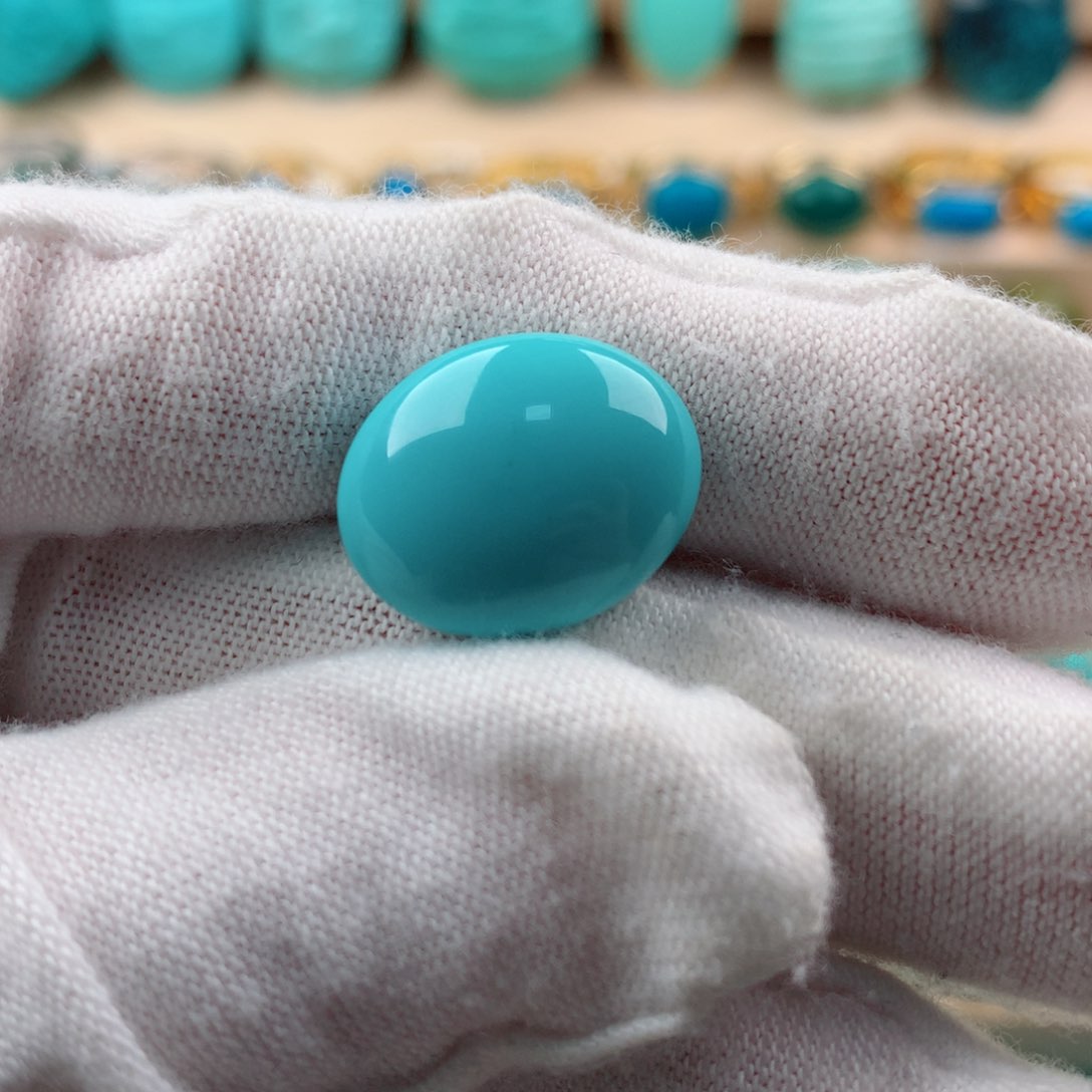 未镶嵌绿松石珠宝奇石