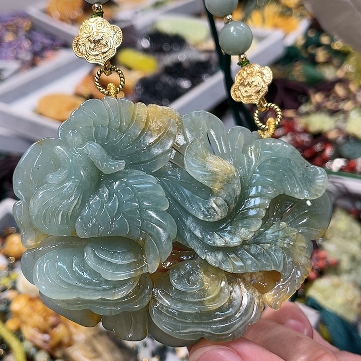 【闪购商品】岫玉颈饰未镶嵌岫玉