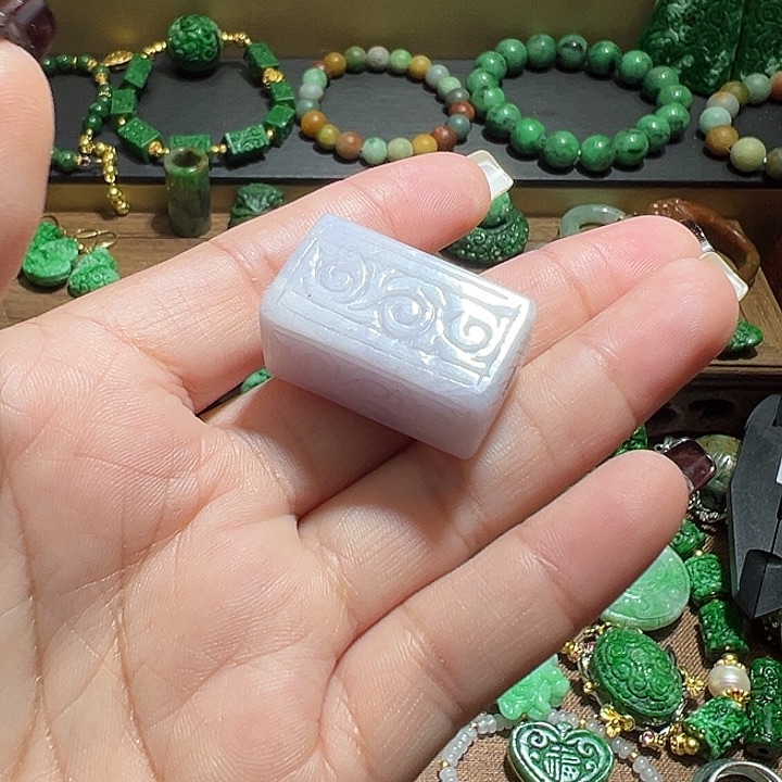 翡翠手绳未镶嵌翡翠单珠