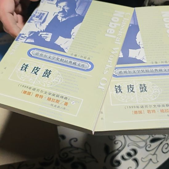 铁皮鼓两本一套库存书