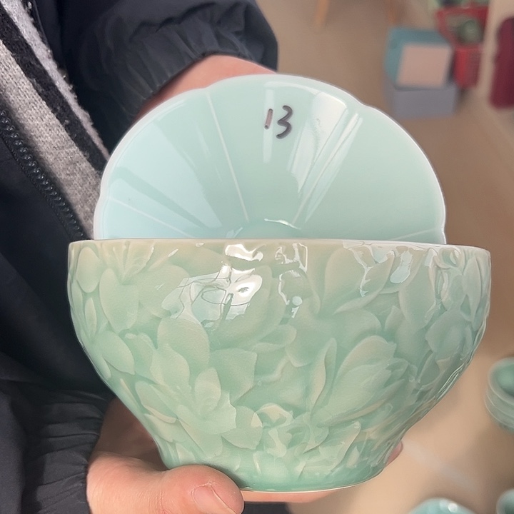 小米茶器龙泉青瓷