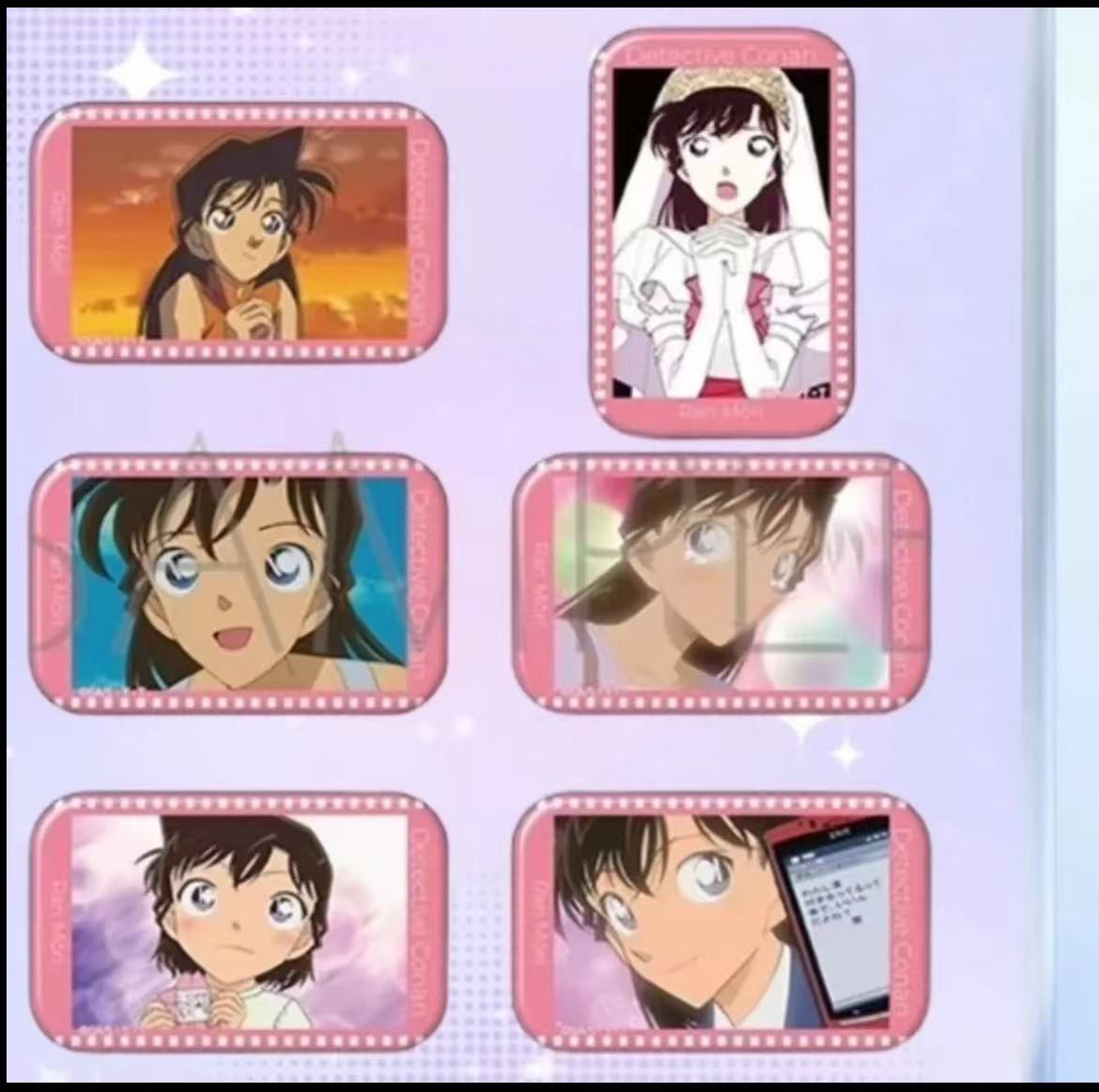 【西欧拆】名侦探柯南  个人池方吧唧小兰新一 吧唧（默认代拆）