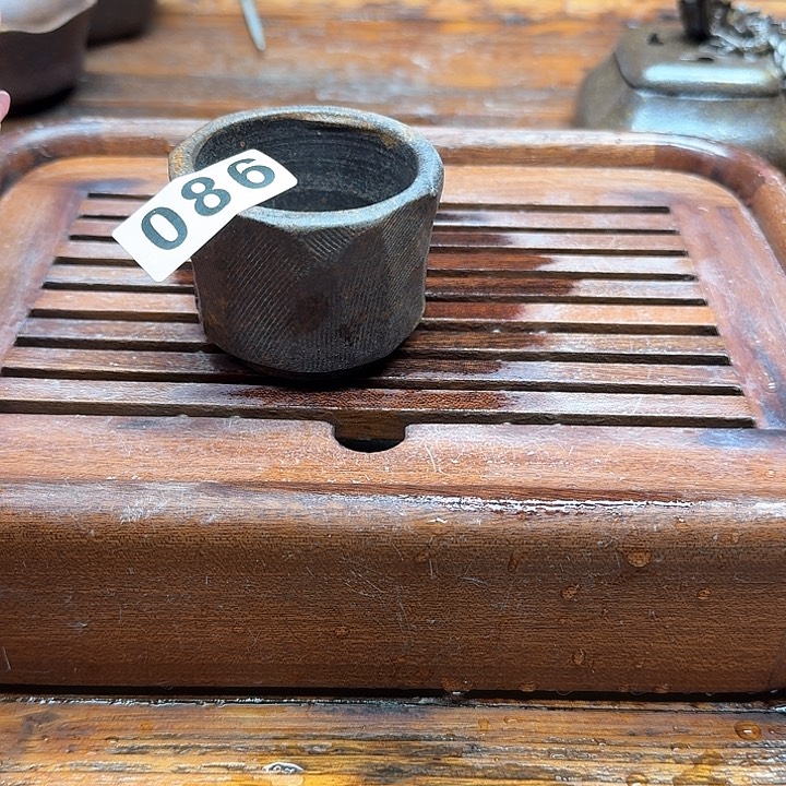 纯手工制作粗陶茶具