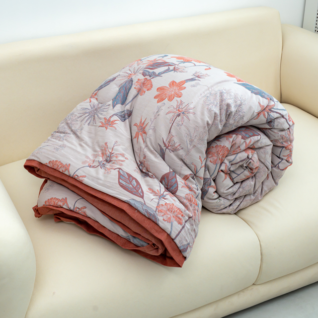 【京かわ会社】木耳边AB款秋冬被 花样年华