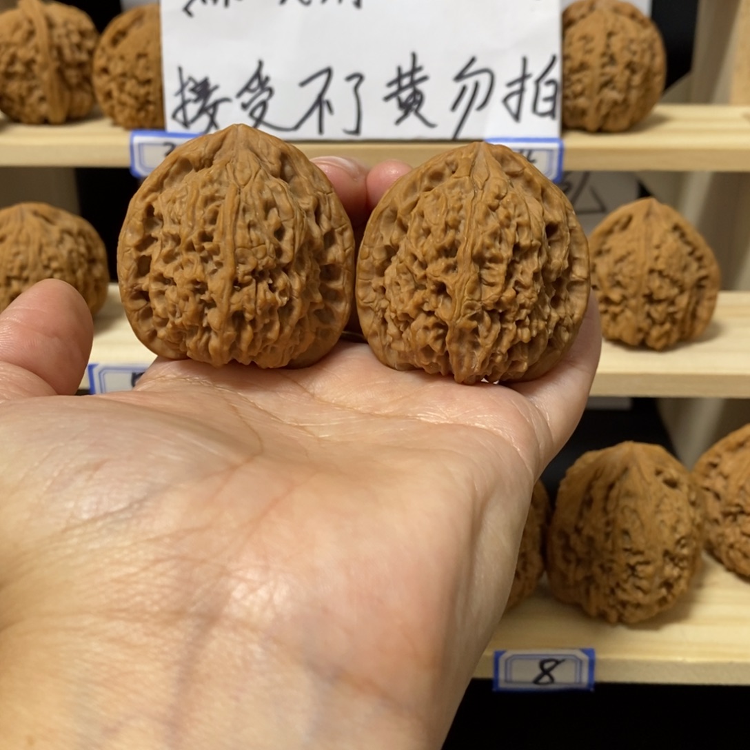 笑***湖核桃手串/手链涿鹿南疆石核桃