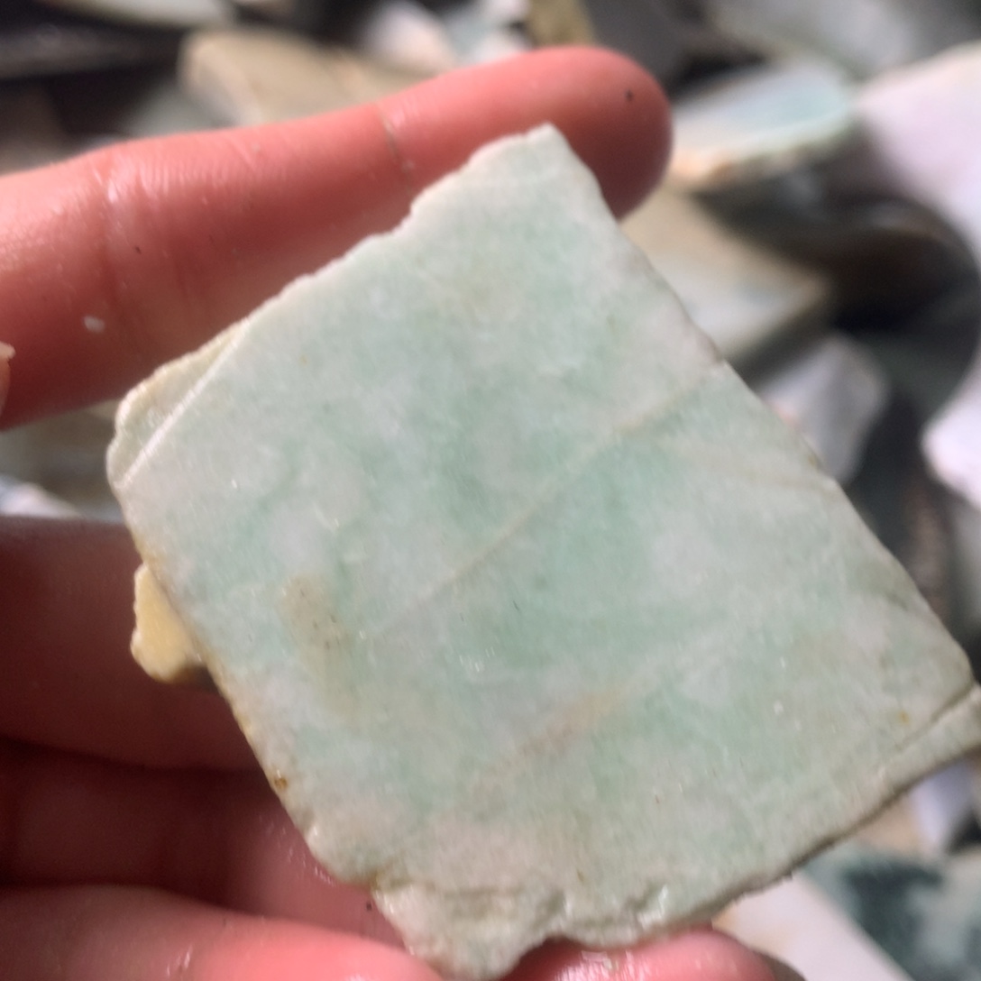 翡翠颈饰未镶嵌缅甸翡翠