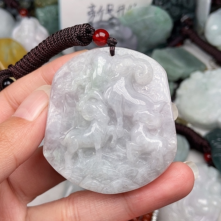 颈饰未镶嵌翡翠翡翠