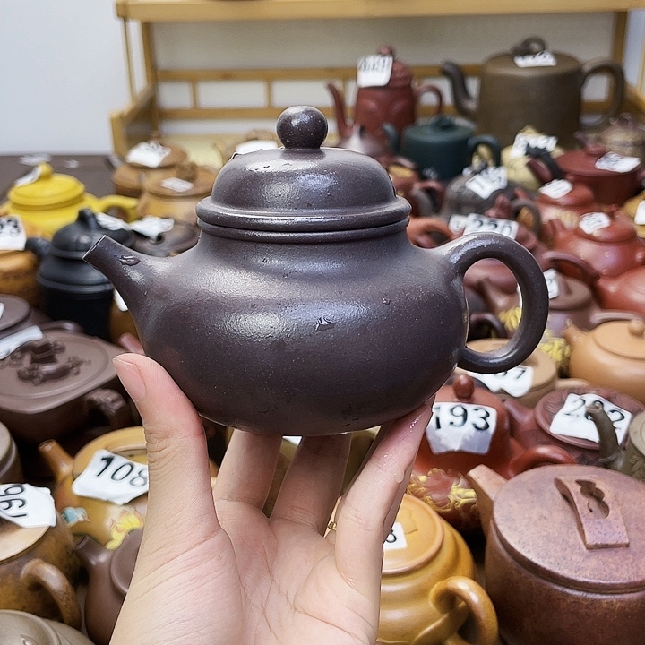 紫砂茶壶紫砂微瑕