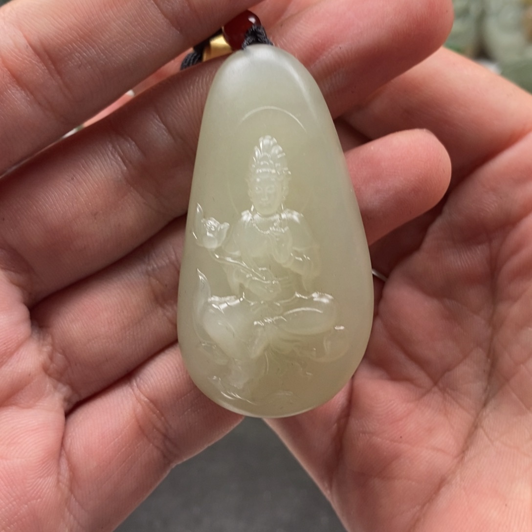 和田玉颈饰未镶嵌一*