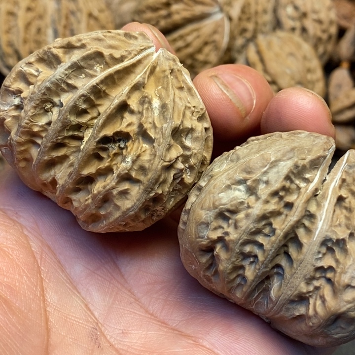 彭***老吊坠文玩核桃娜姐70