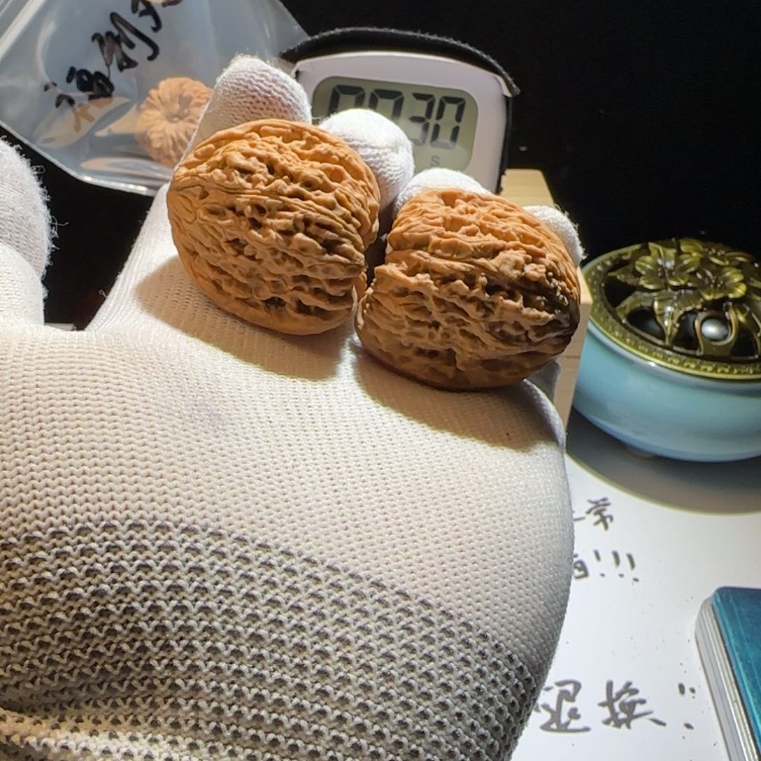 文玩核桃吊坠肥*31号，36拉丝高炮