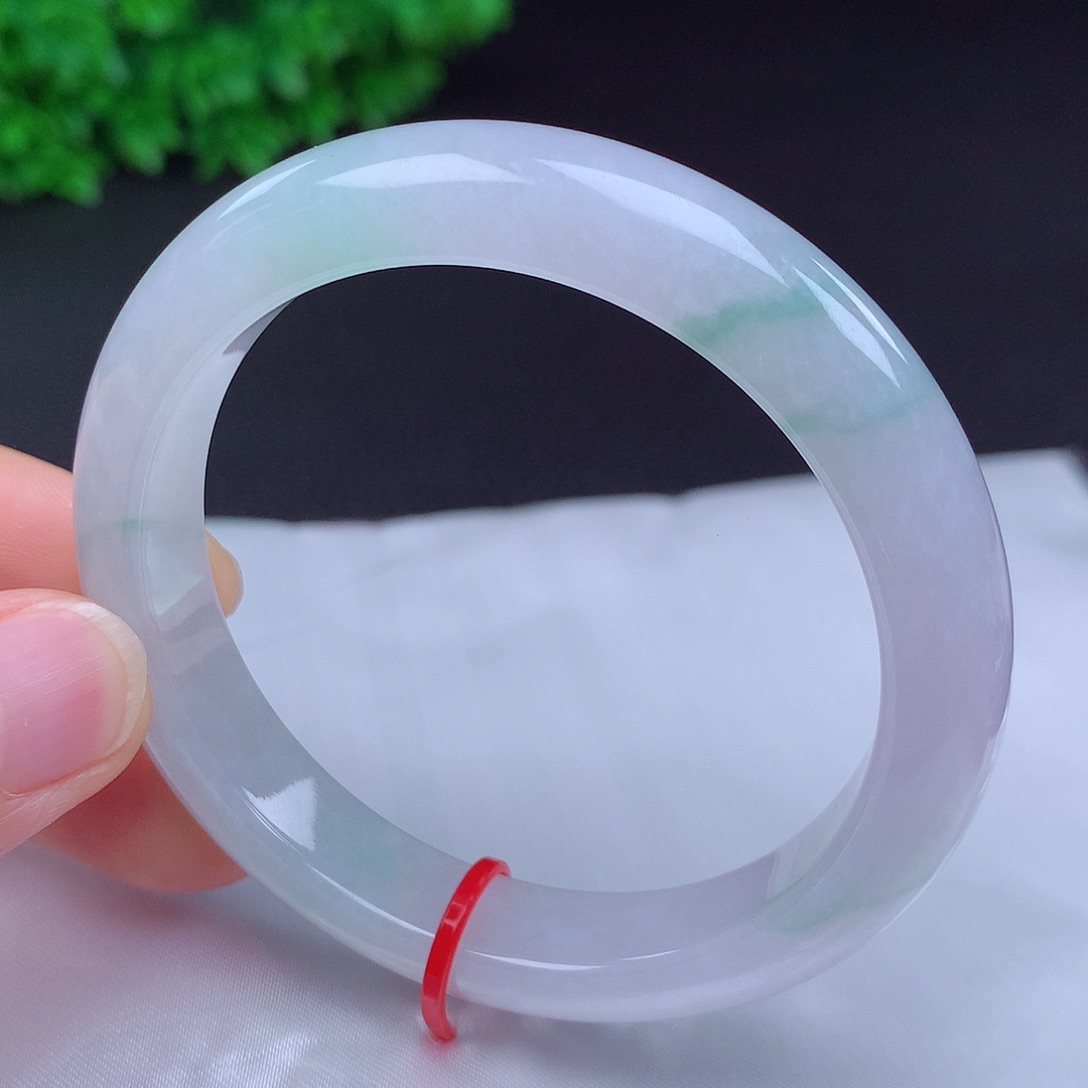 翡翠未镶嵌手镯54圈432604