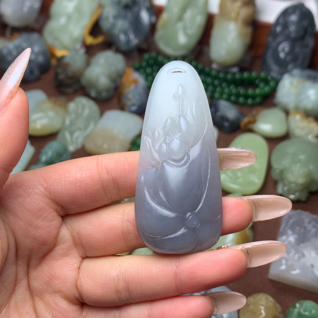 和田玉挂件未镶嵌