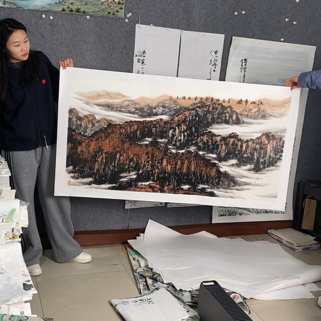 国画手写手绘国画作品2255