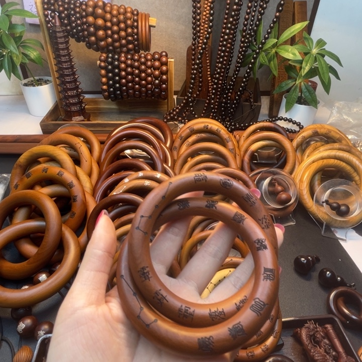 十***一木枣木65圈口原色原木