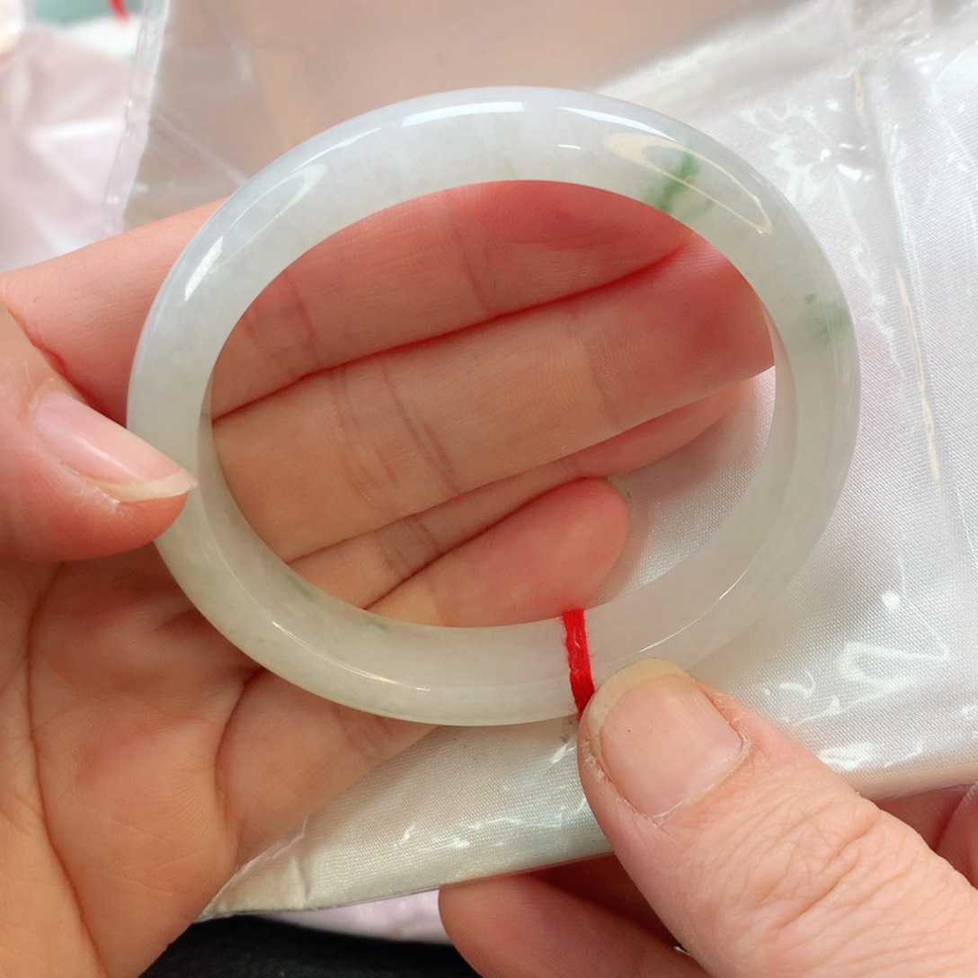 翡翠手镯未镶嵌55贵福