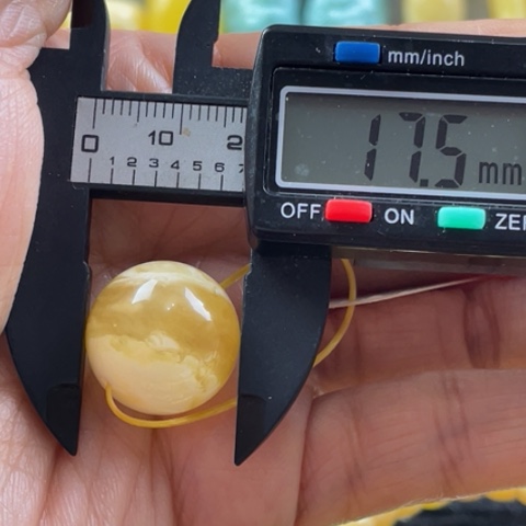 【闪购商品】未镶嵌蜜蜡裸石无***轮47号