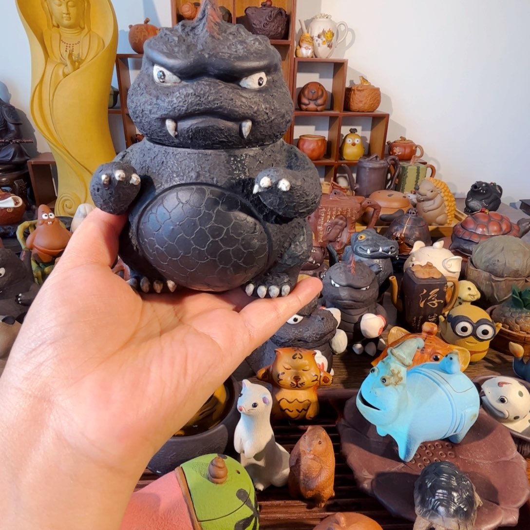 紫砂茶壶布***乖纯手工制作过程非常