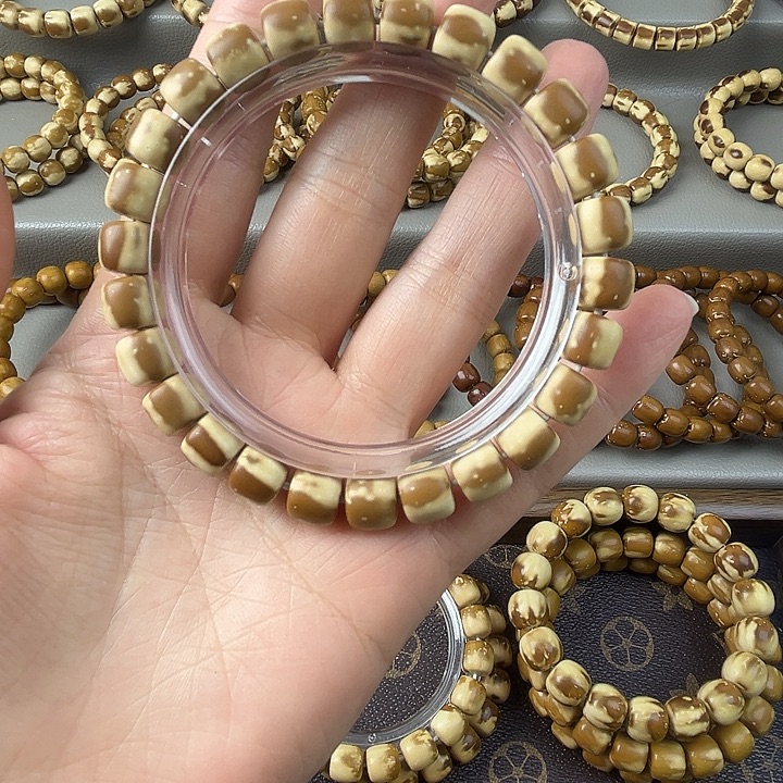 手串紫金鼠实心紫金鼠三花手串9