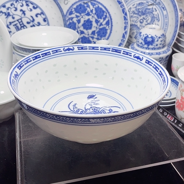 碗涵****1四个八寸兰花碗