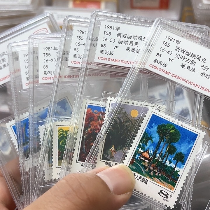 T55邮票信泰85盒子一套