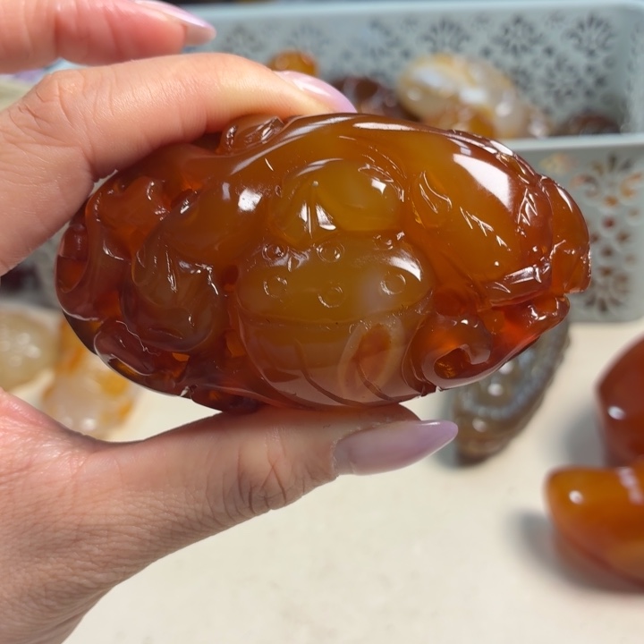 玛瑙/玉髓未镶嵌吊坠(不含链)