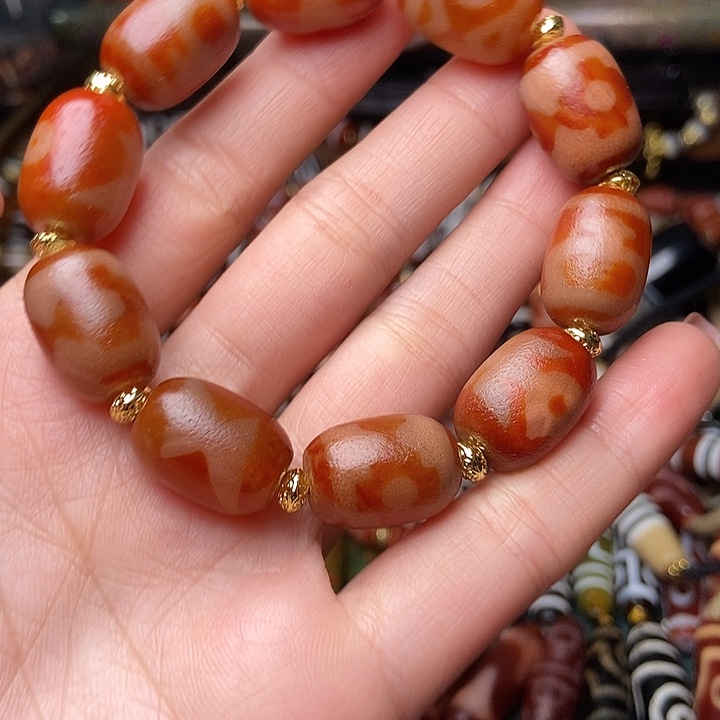 玛瑙/玉髓未镶嵌手链