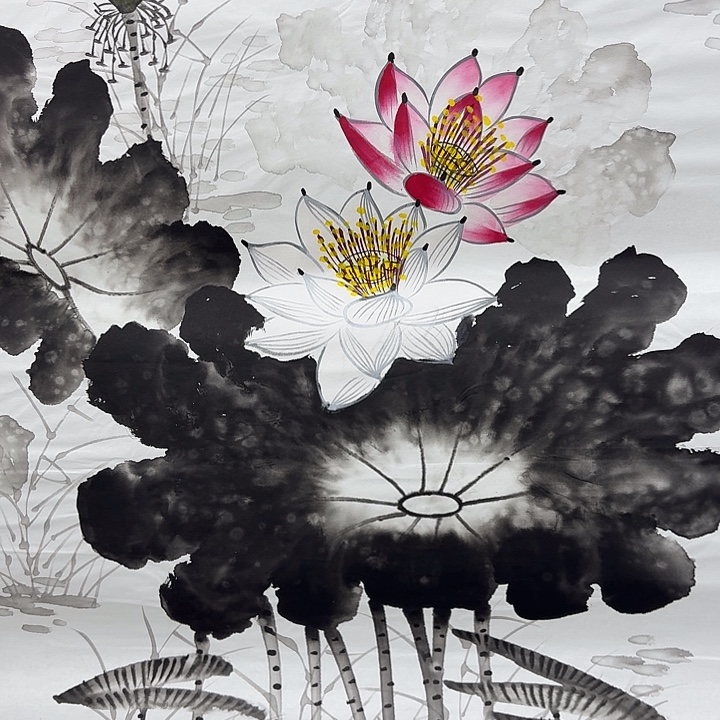 国画手绘国画作品