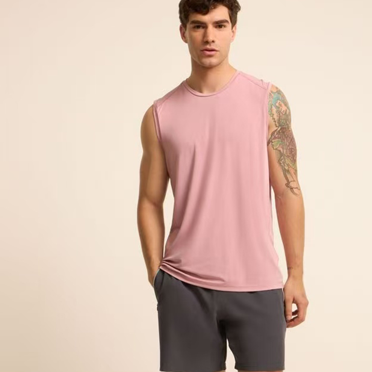 瑕疵款男士运动背心健身户外透气宽松跑步速干无袖训练夏季吸汗