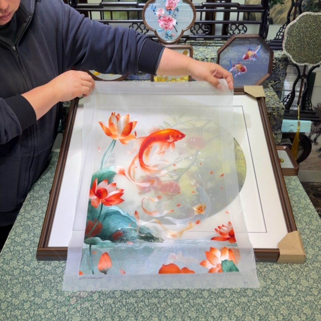 刺绣手工苏绣工艺