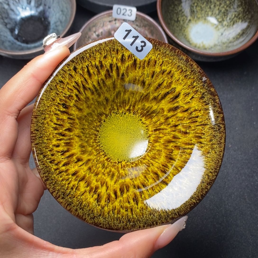 茶盏建窑建盏主人杯113