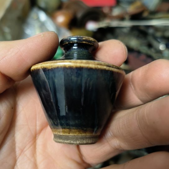 凤***畔黄铜手把件手把件手把件